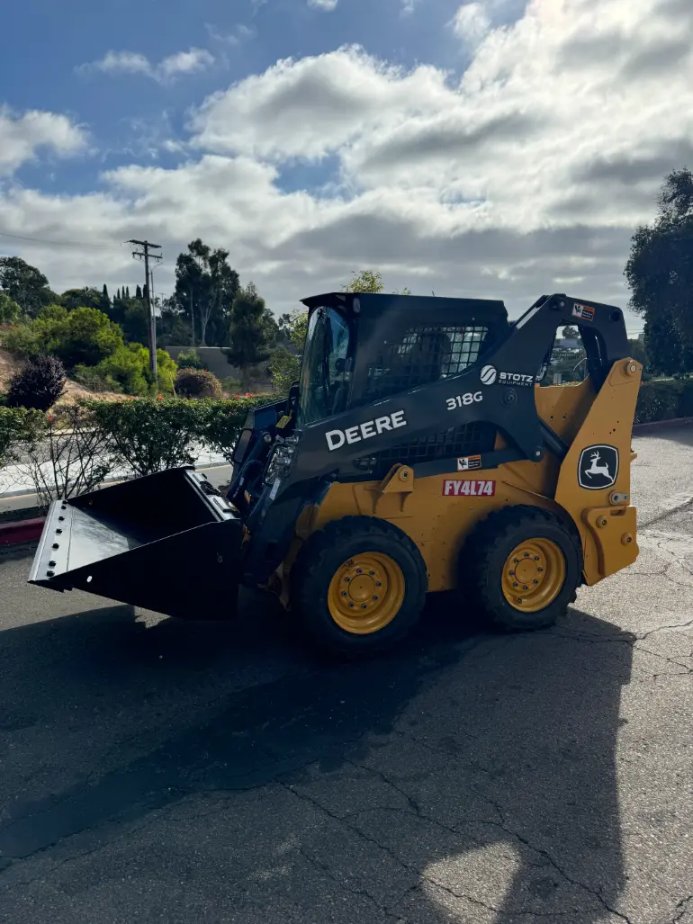 Skid Steer Services Concrete Demolition